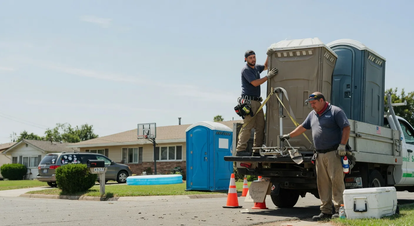 Porta Potty Rental in Romance, AR near me